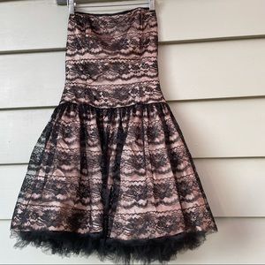 Gunne Sax Jessica McClintock 80s Prom Dress